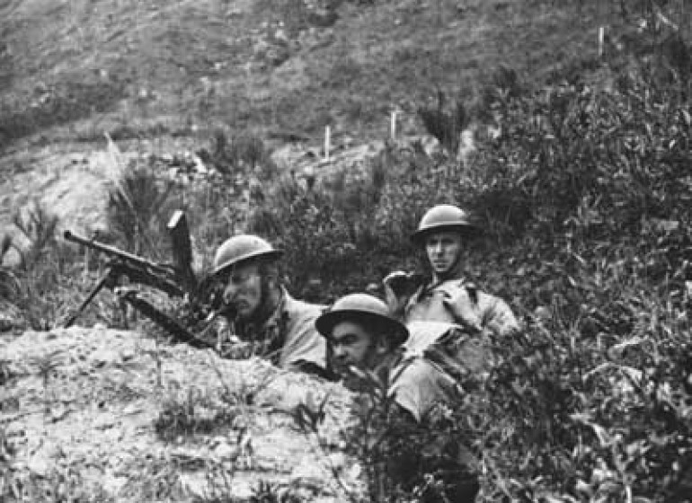 British troops in Hong Kong