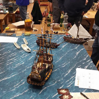 Another Big Sea Battle with a Big Ship