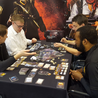 It's All Go At The Mythic Games Booth!