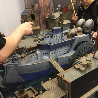 Dystopian Wars And Wild West Exodus Sail Into The Warcradle Stand +WIN A WWX Forlorn Hope Set