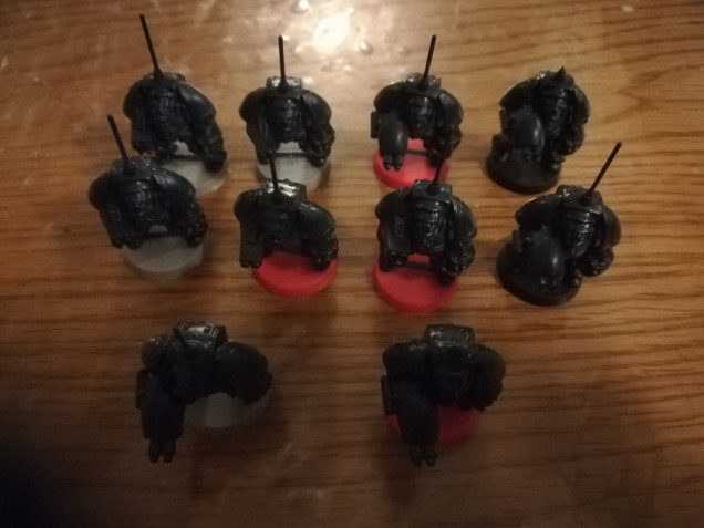 I thought I would leave the elite to last. The 10 terminators are ready for action. 