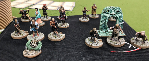 The Professionally painted new minis