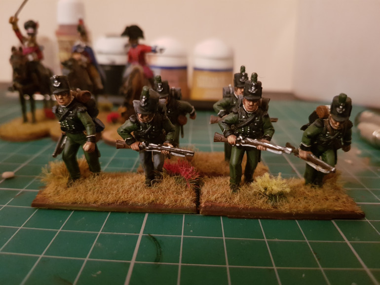 Rifles to the front