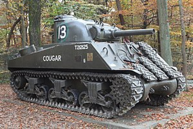 A Sherman Tank