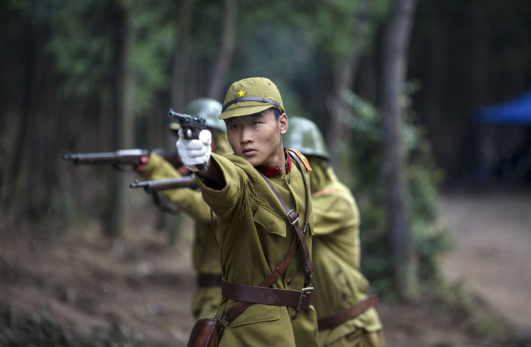 Chinese army (scene from TV series)