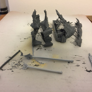 Building the ships and priming