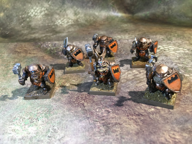 My brave, stoic lads, Ieuan's Ironclads. I have become strangely fond of them.