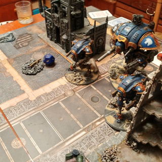 3rd Battle Report set up and Move 1