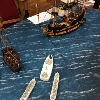 Another Big Sea Battle with a Big Ship