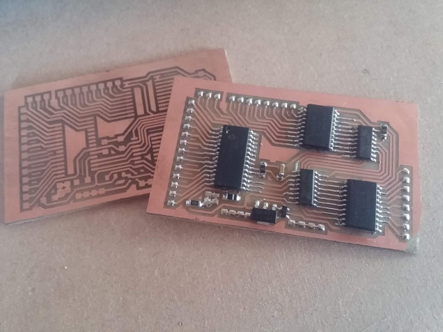 Home-etched PCBs