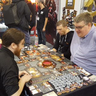 It's All Go At The Mythic Games Booth!