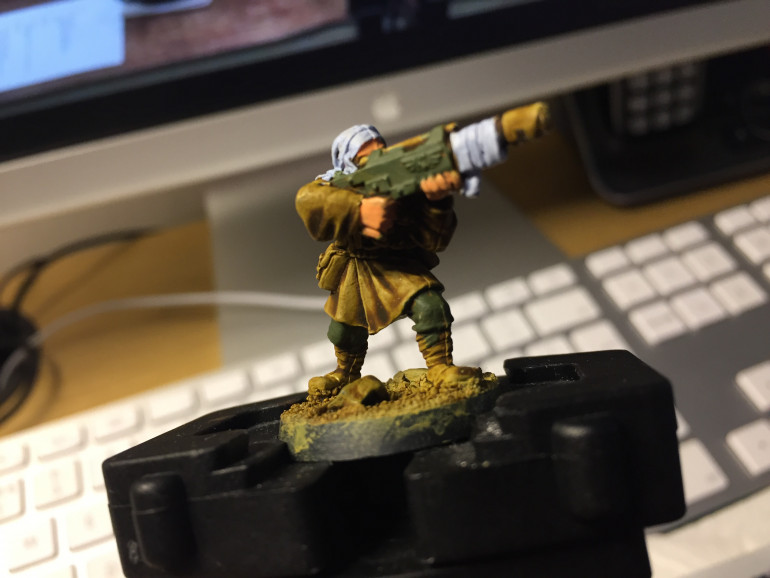 Painting dwarf flesh