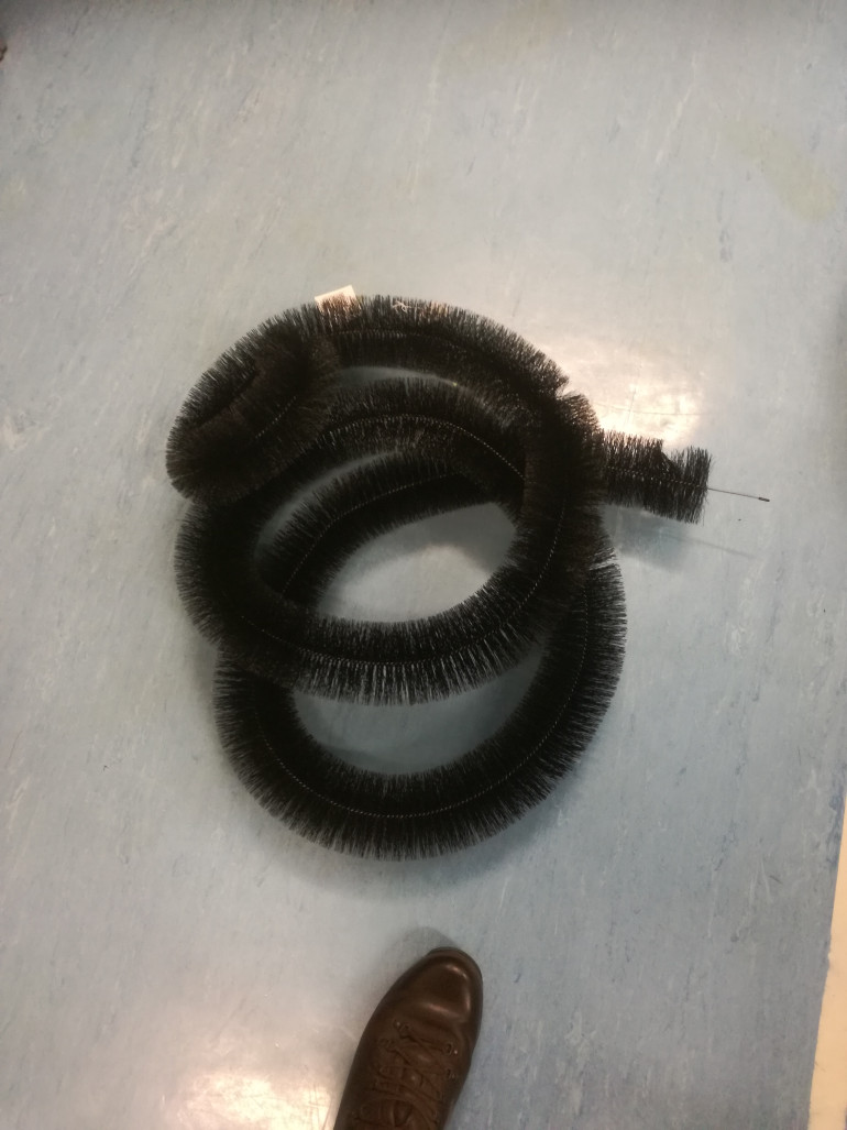 Drain pipe cleaner, on offer at wickes it works out a similar price to broom heads