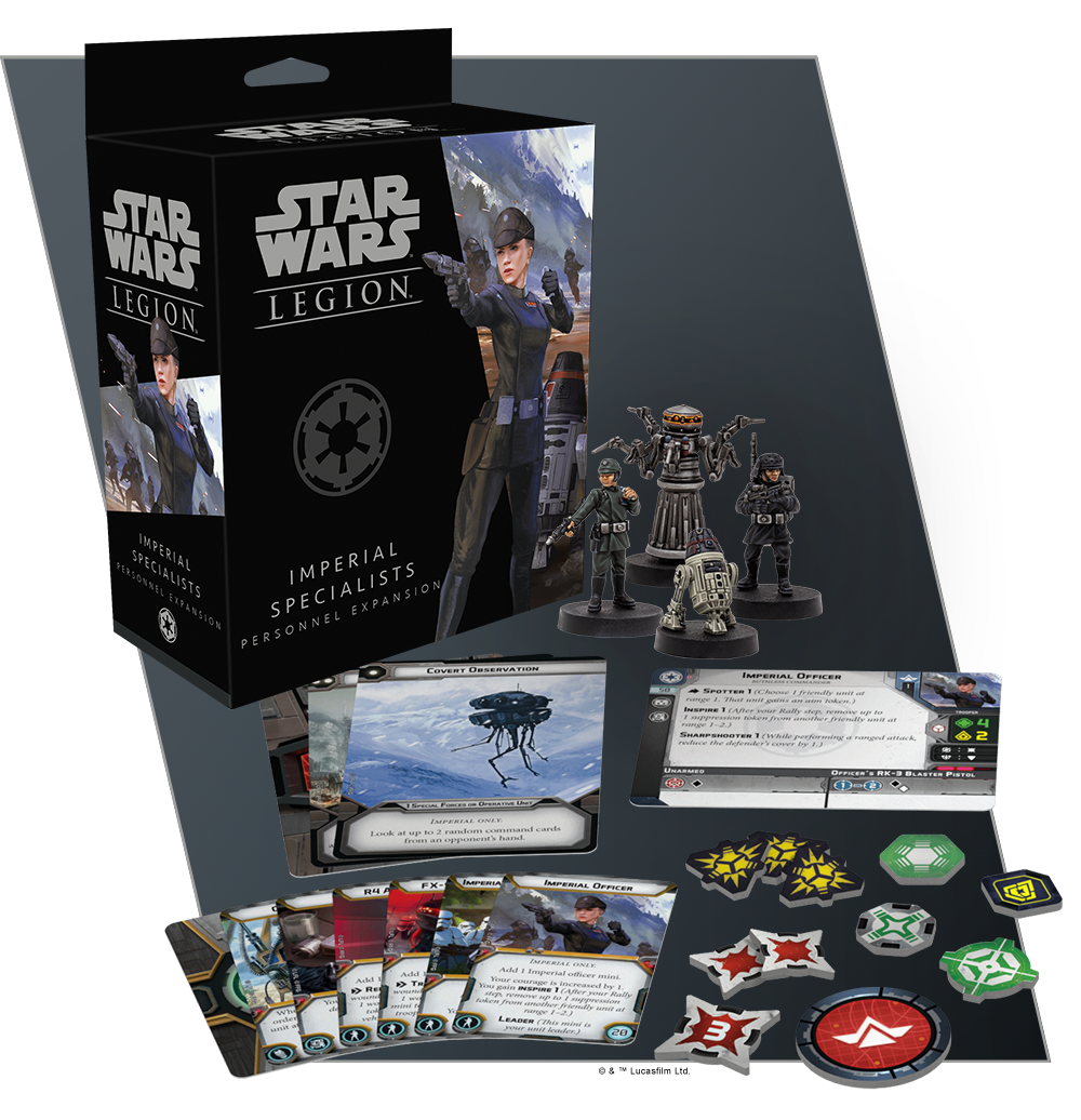 FFG Detail The Specialists Supporting Your Army In Star ...