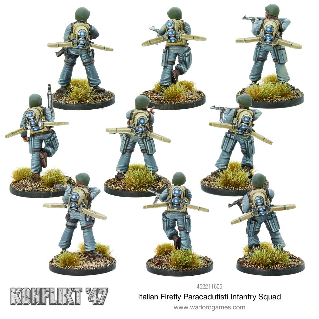 Italian Firefly Paracadutisti Infantry Squad #2 - Warlord Games