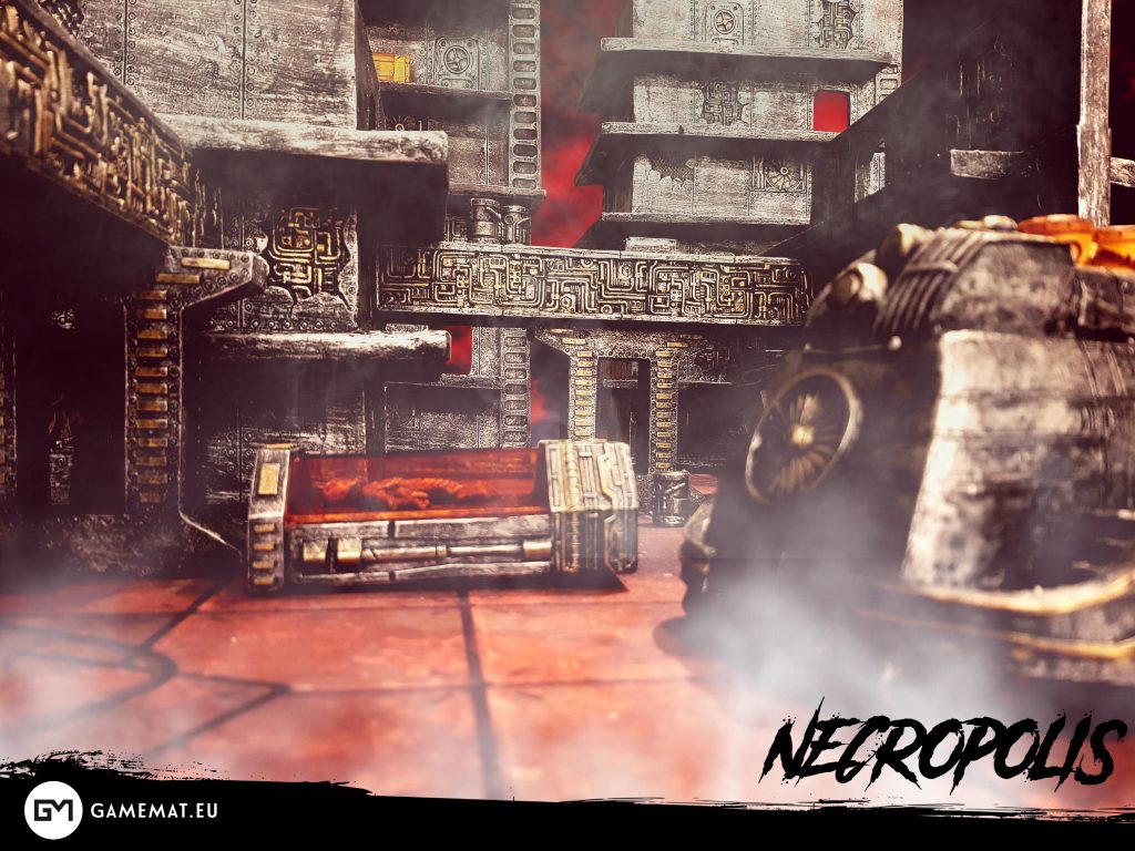 Necropolise Terrain Preview (Close) - GameMat.Eu
