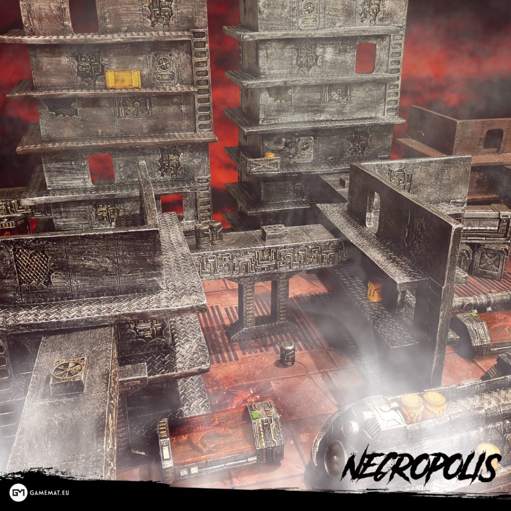Necropolise Terrain Preview - GameMat.Eu