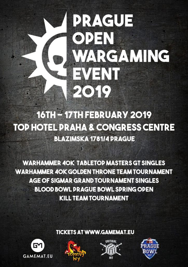 Prague Open Wargaming Event 2019 - GameMat.Eu