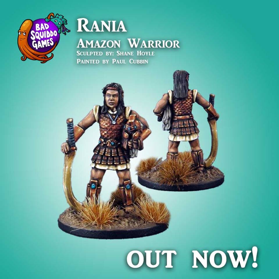 Rania Amazon Warrior - Bad Squiddo Games