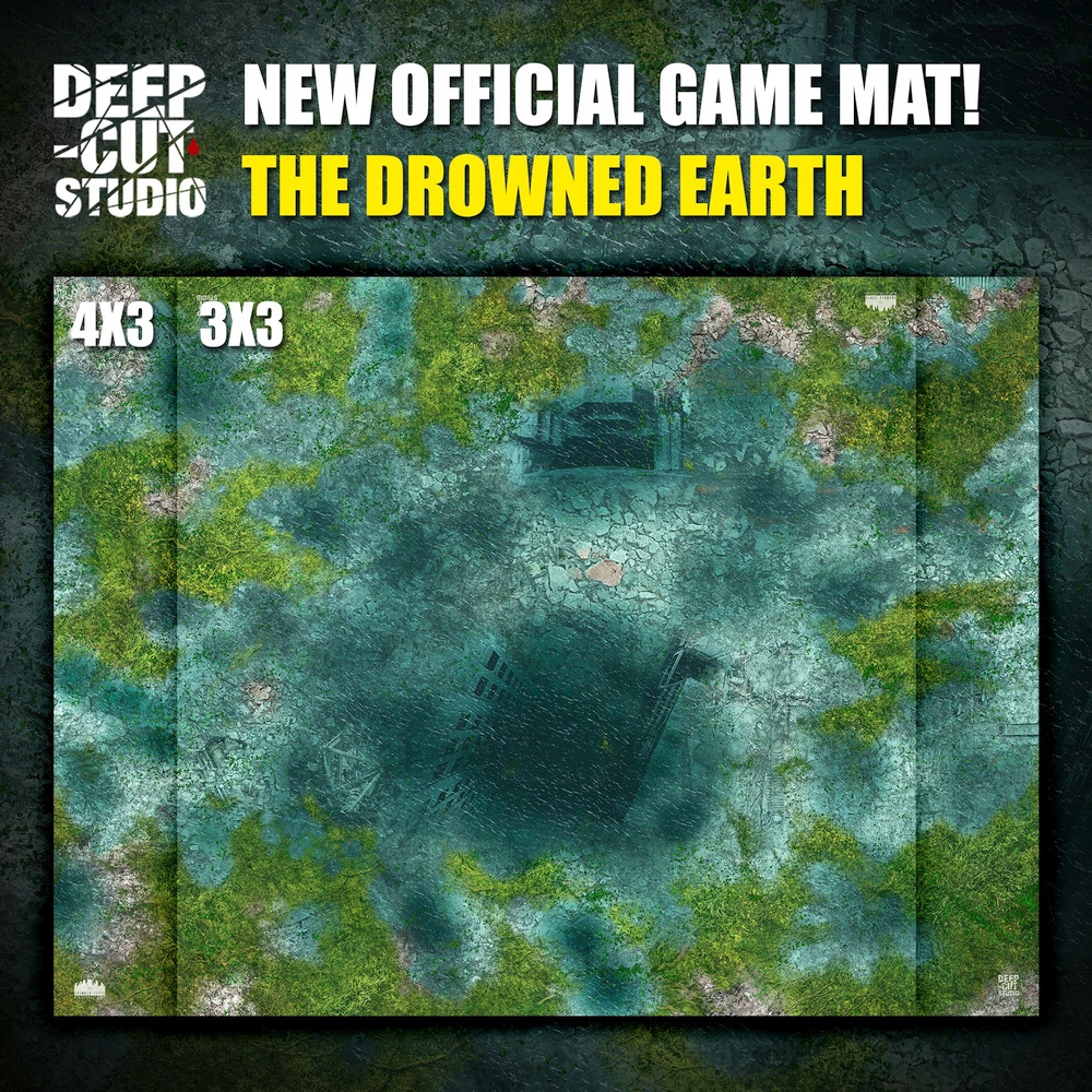 The Drowned Earth Mat - Deep Cut Studio