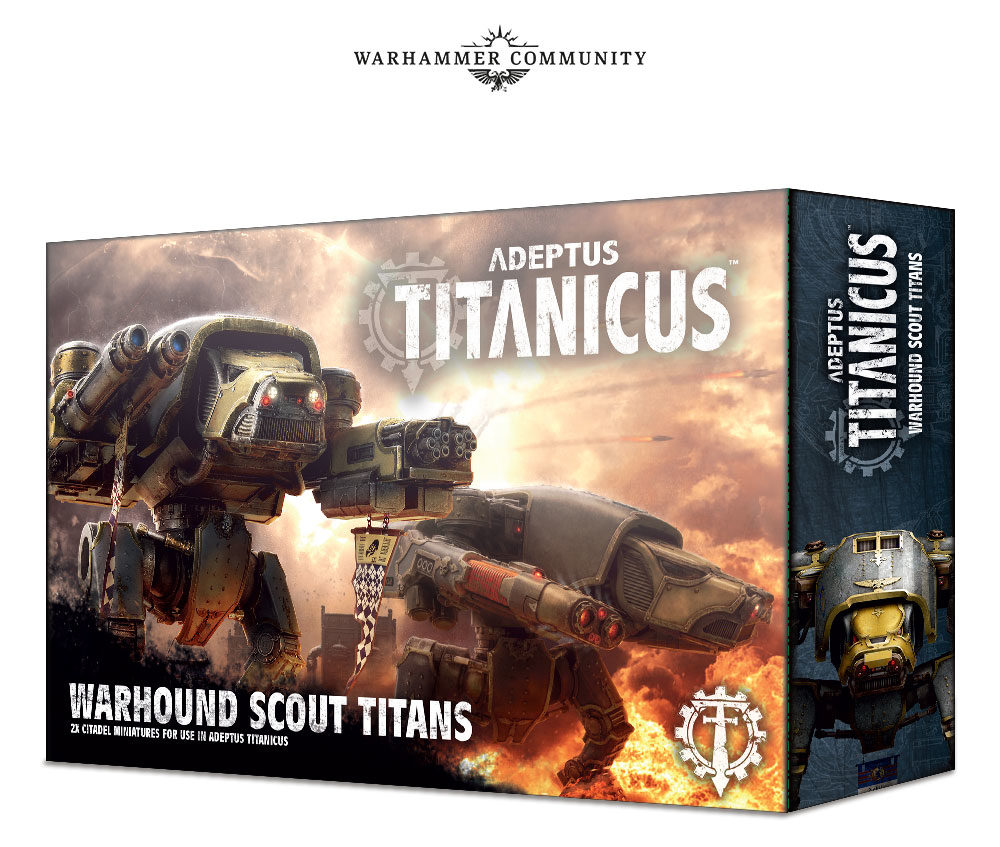 Warhound Scout Titans - Adeptus Titanicus
