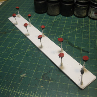 Readjusted  the jig I used for painting heads.