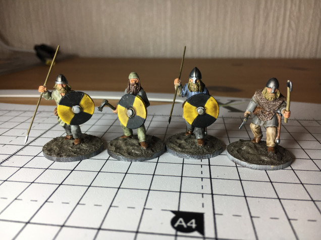 4 more warriors almost complete