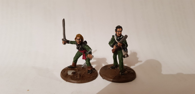 The 95th rifles make an appearance