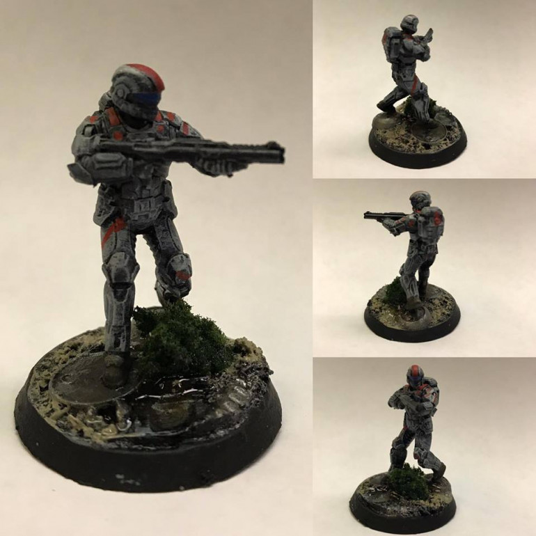 Finished painting all my Halo miniatures, though I'll probably