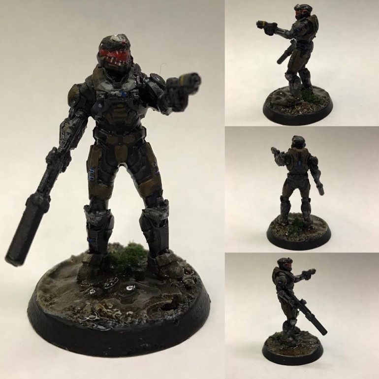 Spartan Hiro-B231 (Astartes Intercessor /w Stalker Bolt Rifle and Heavy Bolt Pistol)