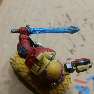 Painting the power sword