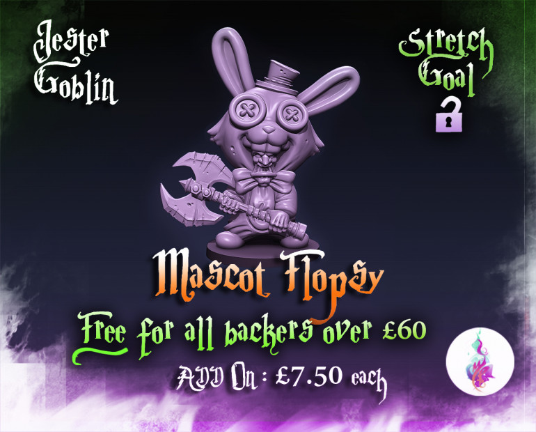 Mascot Flopsy + Late Pledges, and Pledge Managers :)