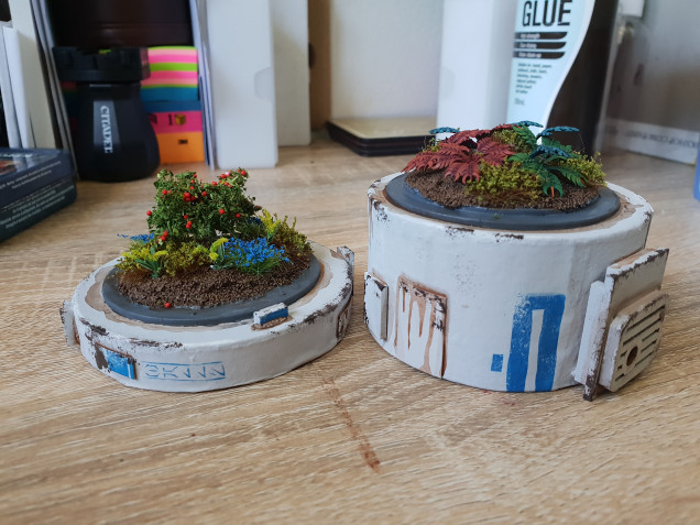 Sci-Fi Scatter: Hydroponics pods.