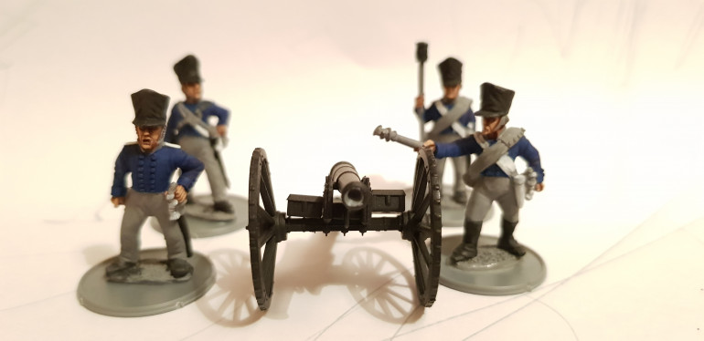Prussian artillery join the fray
