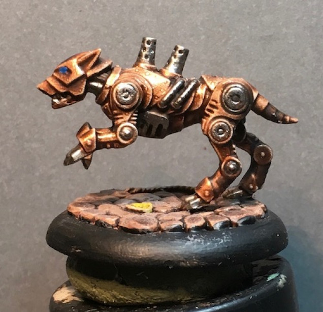 This fellow is looking close to finished.