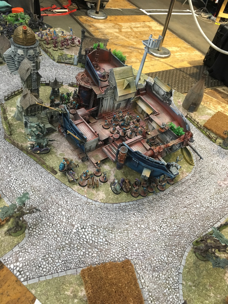 Last game saw them fighting from the ship