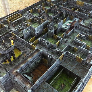 Scenery and miniatures of Raid on Namekh-48