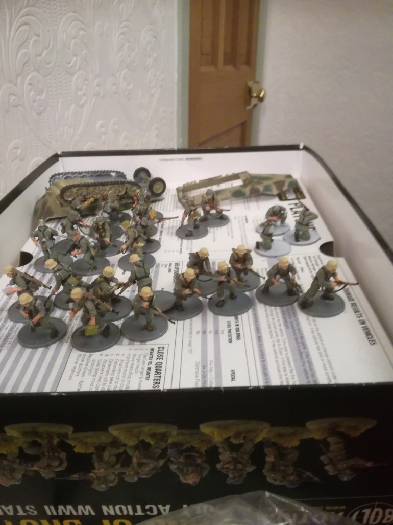 Batch painting and touching up from tonight