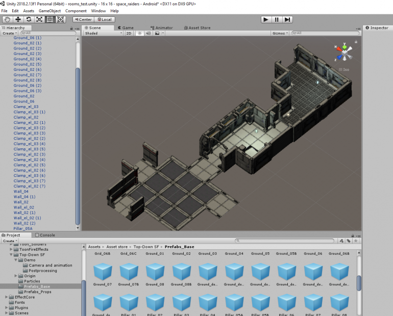 Matching terrain to 3D models