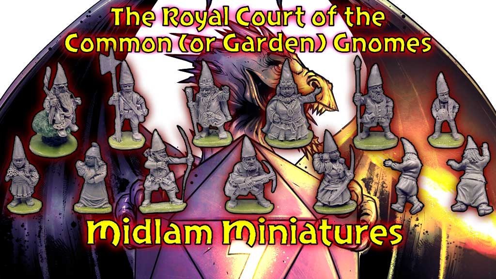 Garden Gnomes - Midlam Miniatures