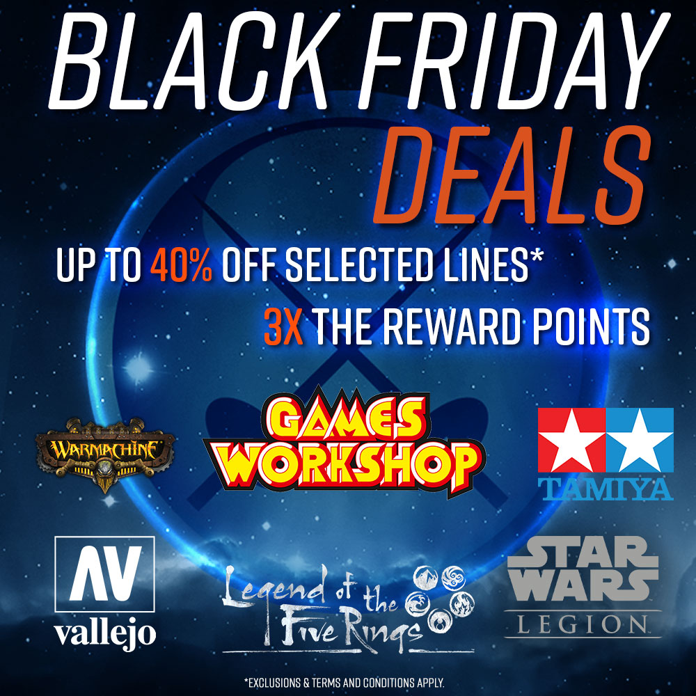 Updated Big Tabletop Gaming Black Friday Deals List Ontabletop Home Of Beasts Of War