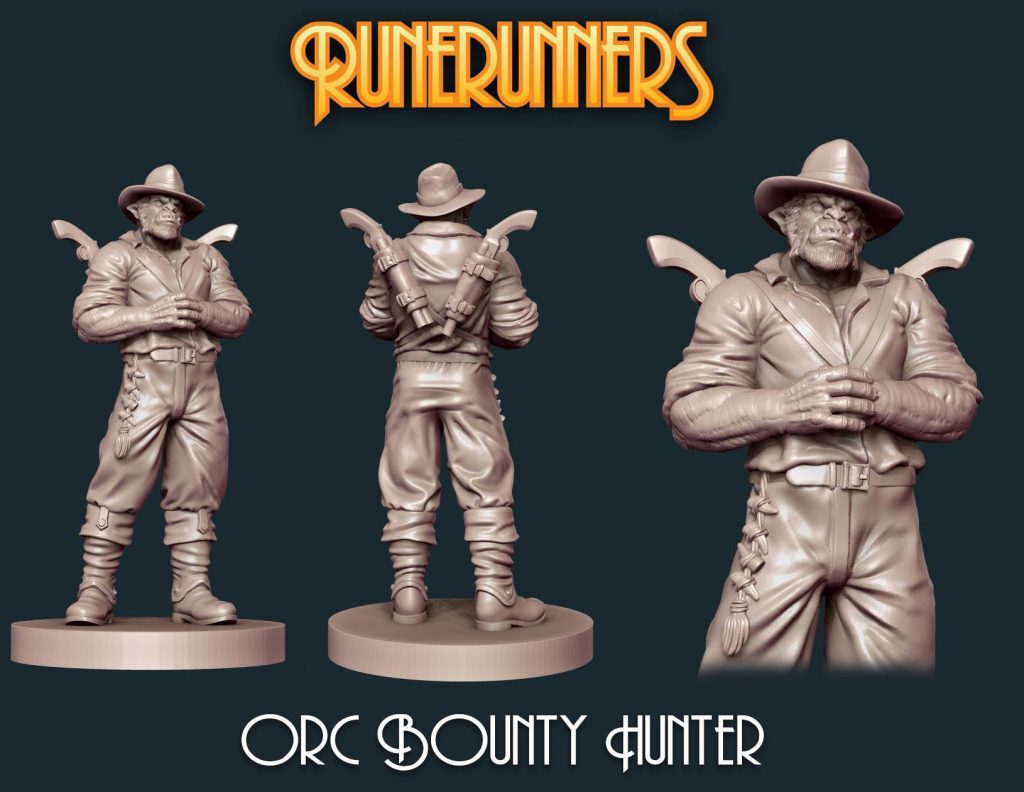 Orc Bounty Hunter - Gangfight Games