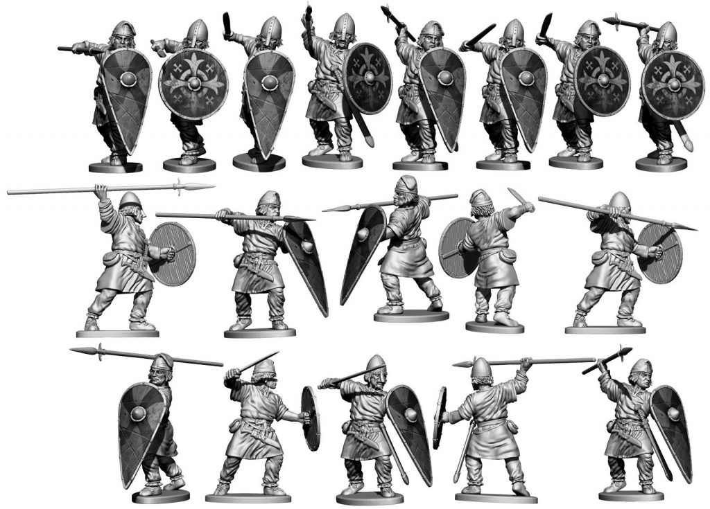 Saxon Fyrd - Victrix Miniatures
