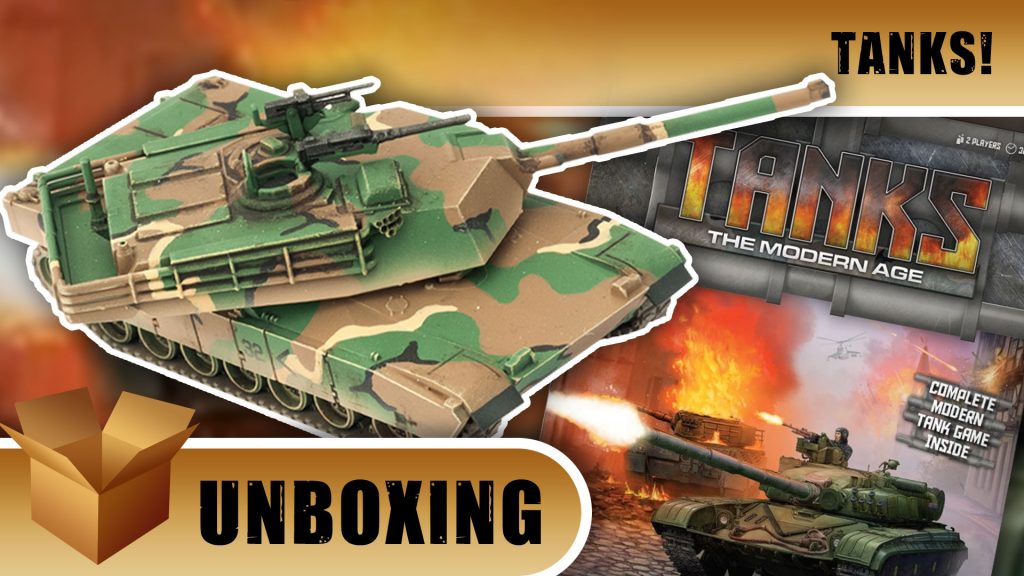Unboxing: Tanks! The Modern Age Starter Set - M1 vs T-34