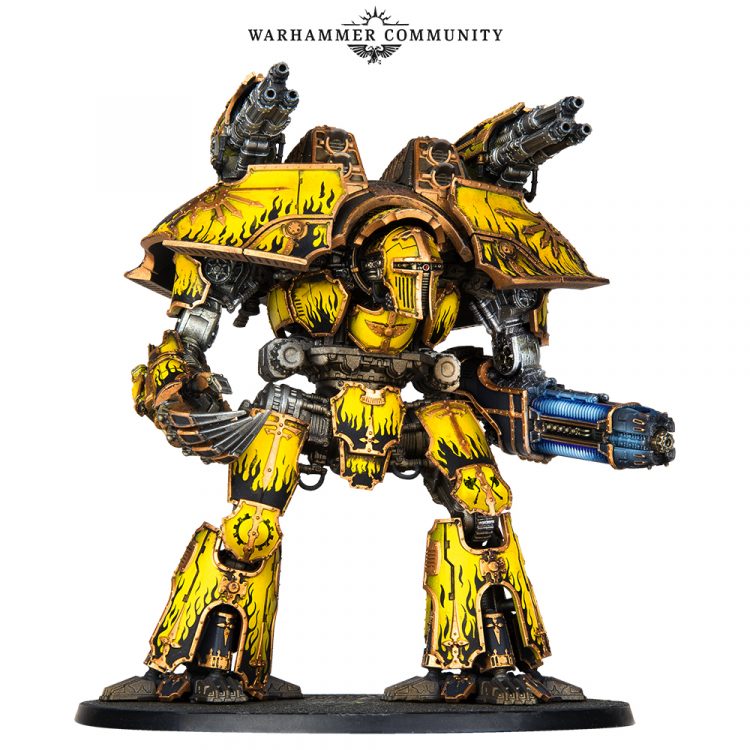 New Warlord Titan And Knight Weaponry Forged By Games Workshop