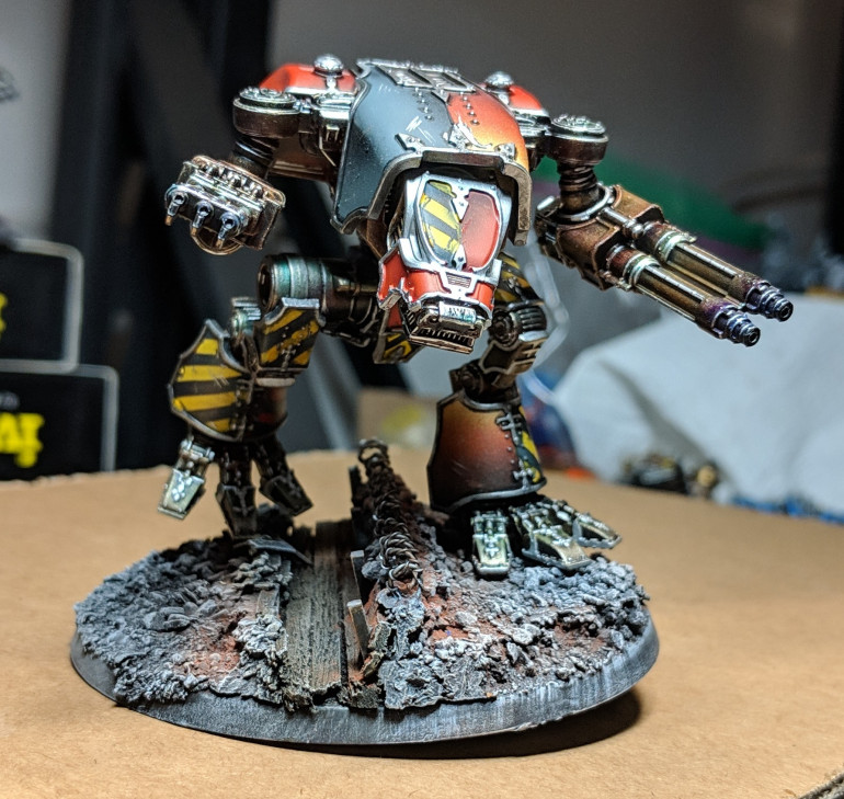 Finishing up on the second Warhound