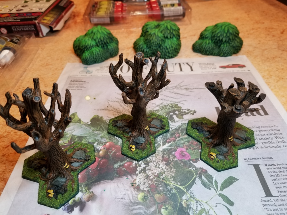 Gloomhaven terrain: trees – 1
