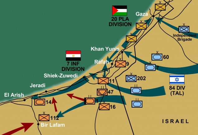 Getting ready for next Arab-Israeli Wars game