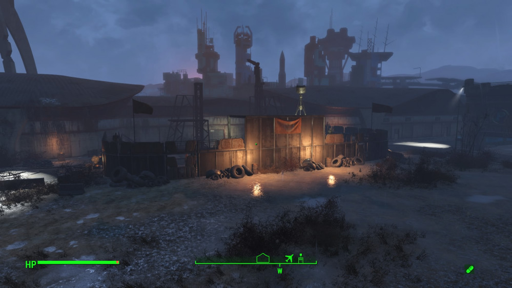 Fallout 4 Boston Airport :Brotherhood Base