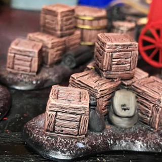 A Roman Travelling Carriage and more Scatter Terrain